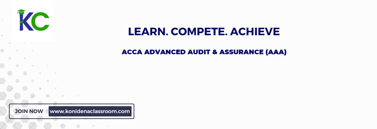 ACCA Advanced Audit & Assurance (AAA)